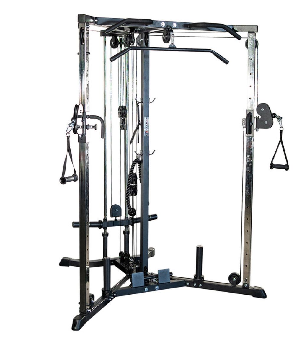 Home Gym Cable Crossover