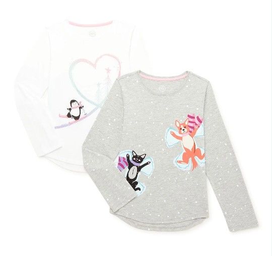 Girls Long Sleeve Top Size Large