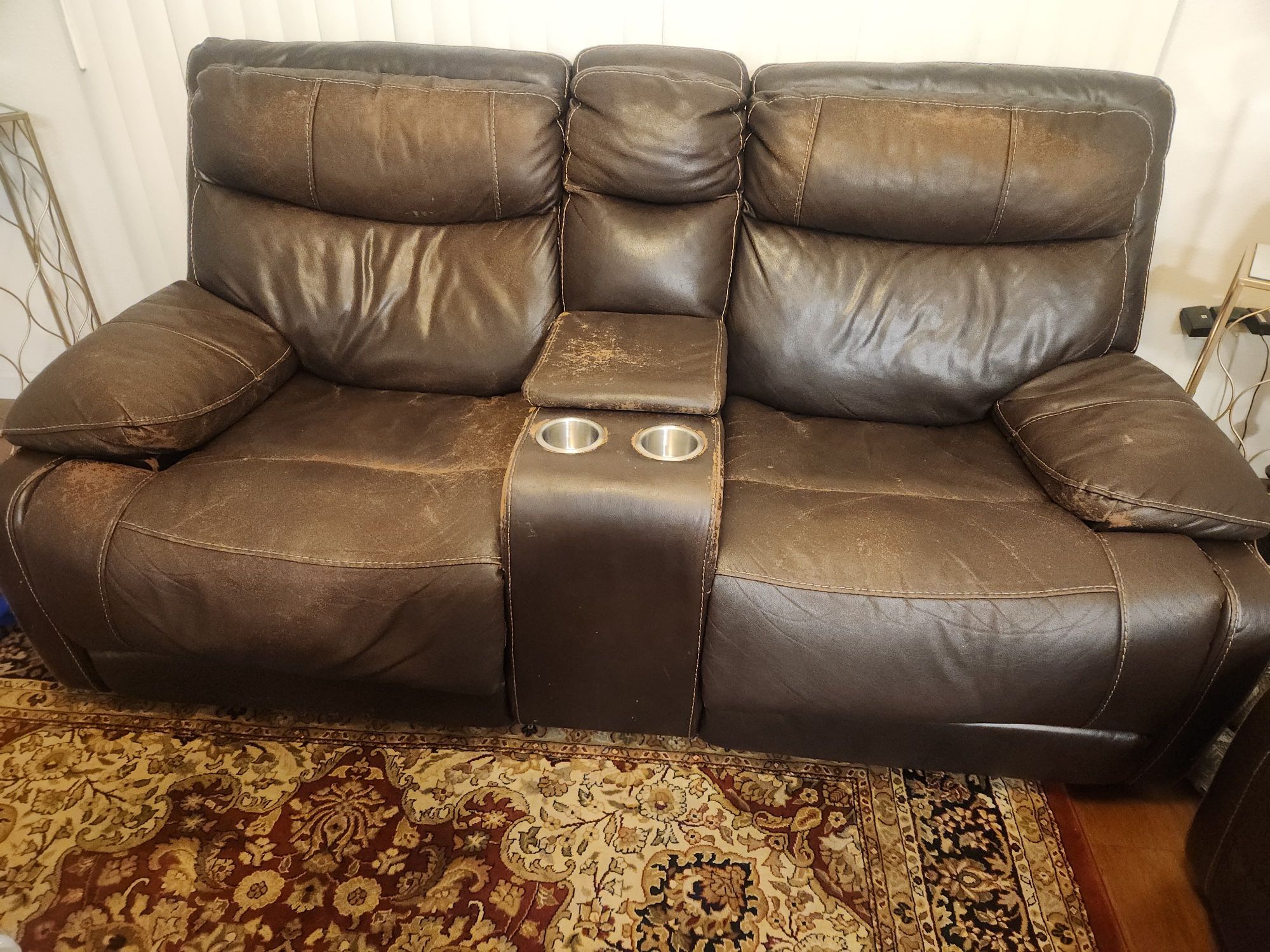 2 Couch Sofa LoveSeat