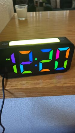 Nightlight/Alarm Clock