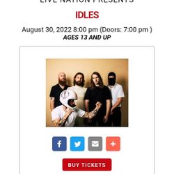 Idles Ticket Van Buren