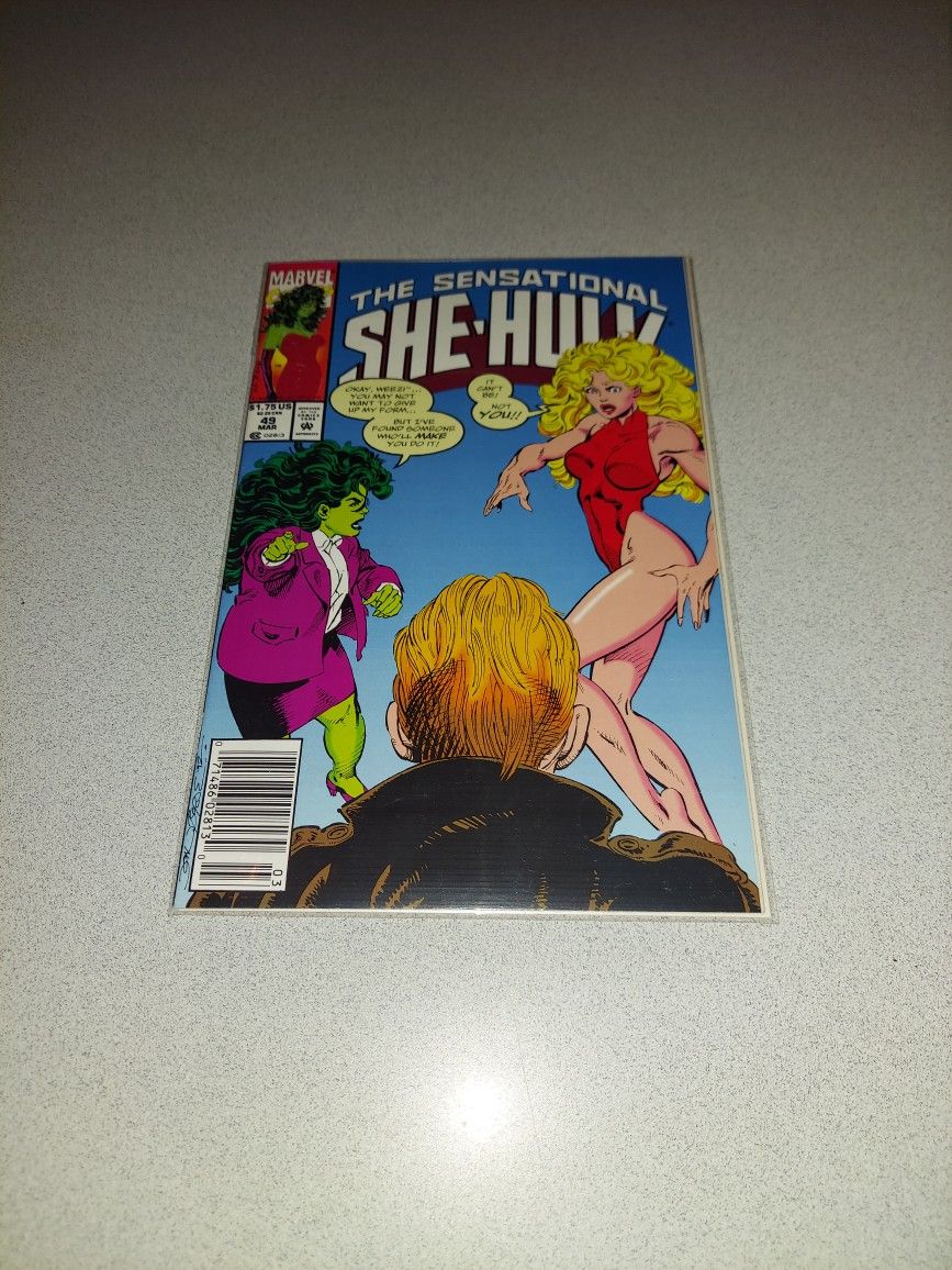 1993 THE SENSATIONAL SHE-HULK #49 COMIC BAGGED AND BOARDED