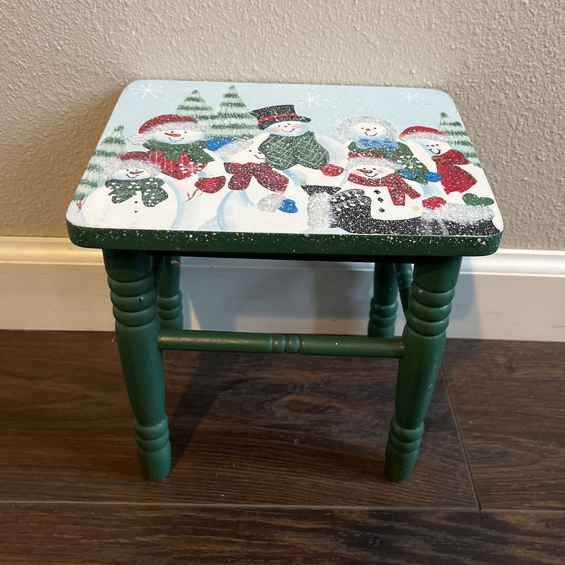 Small Holiday Stool