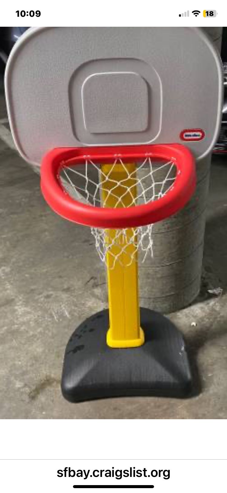 Lil Tyke Basketball Hoop