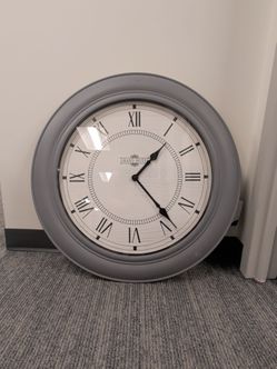 Grand Hotel Large Round Wall Clock