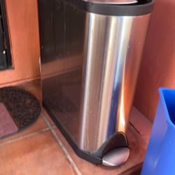 Stainless Steel Trash Can  