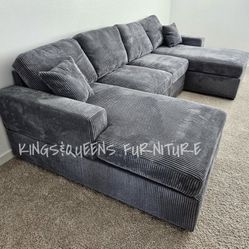 New Dark Gray Sectional