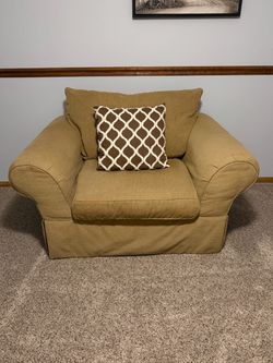 Love seat and couch set