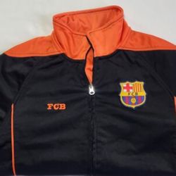 FCB Authentic Barcelona Men's Soccer  Active Jacket