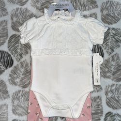 Tahari Baby Girl 3-6 Months Outfit 