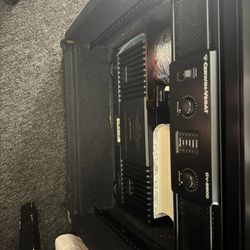 Cerwin Vega Power 2800 Amplified For DJ System   $175.00  Carvin 12” Speaker With Stand $125.00