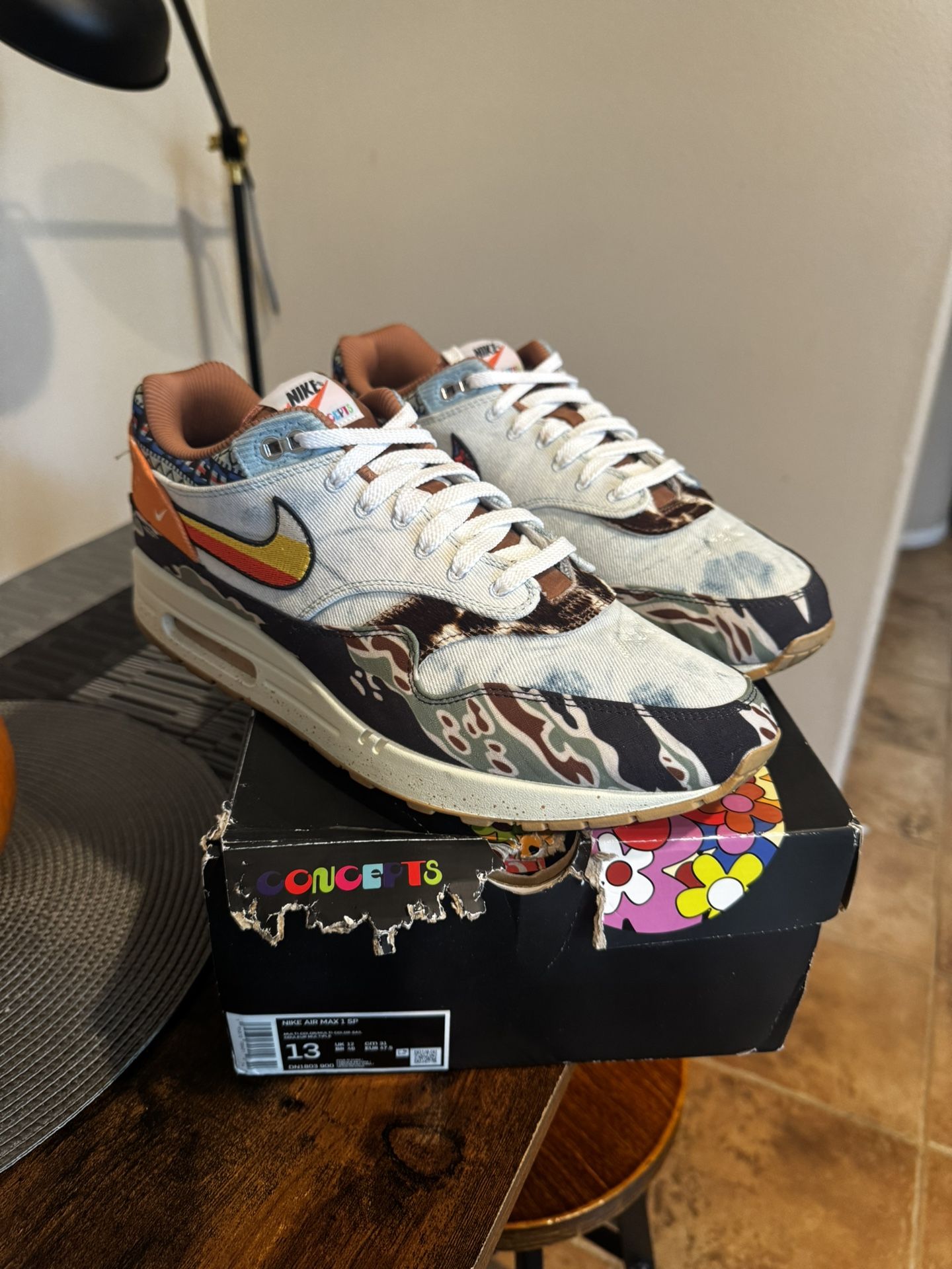 Men’s Nike Air Max 1 Heavy Concepts Size 13