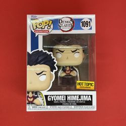 Funko Pop Gyomei Himejima 1091 Demon Slayer Hot Topic Exclusive In hand