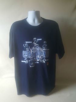 New England Patriots 5x championship men's t-shirt size 2XL