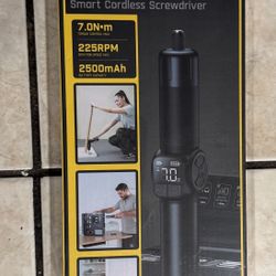 Fanttik GIAPE Smart Cordless Screwdriver 7.ON m TORQUE CONTROL MAX 225 RPM ROTATION SPEED MAX 2500mAh