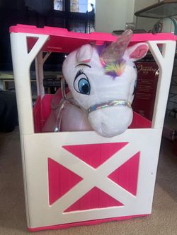 Unicorn Ride Along With Barn 