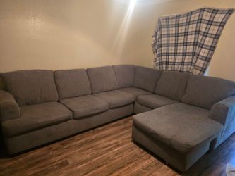 Sectional sofa Grey $60 obo