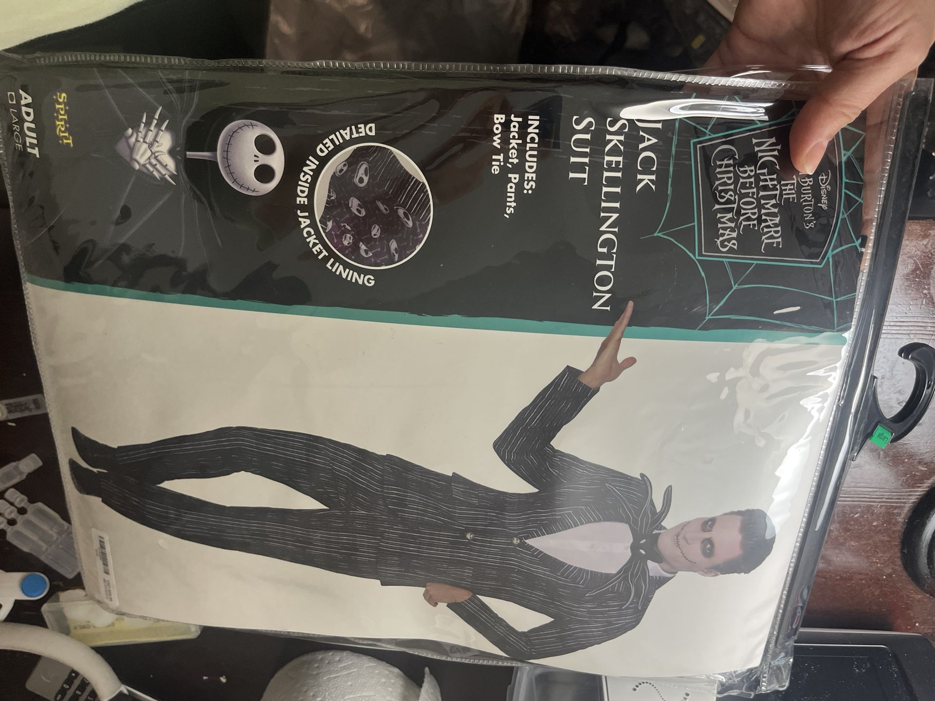 Adult Jack Skellington Suit - The Nightmare Before Christmas