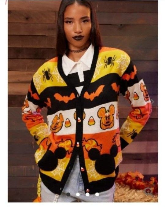Mickey Mouse Halloween Cardigan