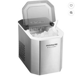 Frigidaire Máquina de Hielo Tipo Bala de 13 In 26lbs con Escudo de Acero Inoxidable