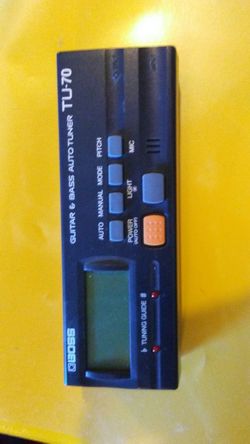 Guitar and bass auto tuner