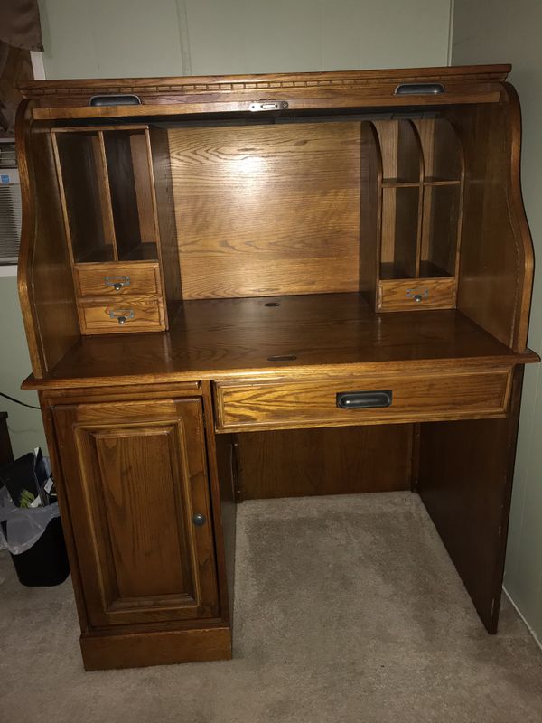 Ashley Rolltop Desk For Sale In Yucaipa Ca Offerup