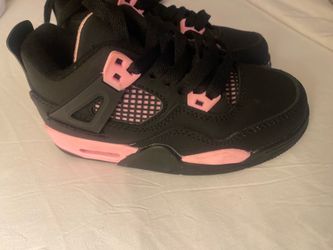 Black and pink Real Jordan’s (for toddlers 11c )
