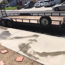 2020 Mirage 24’ Deck  4’ Hitch  With Ramp