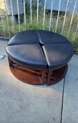 4 pcs circular. Stools  set