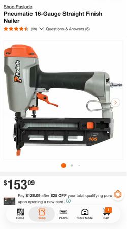 Finish nailer