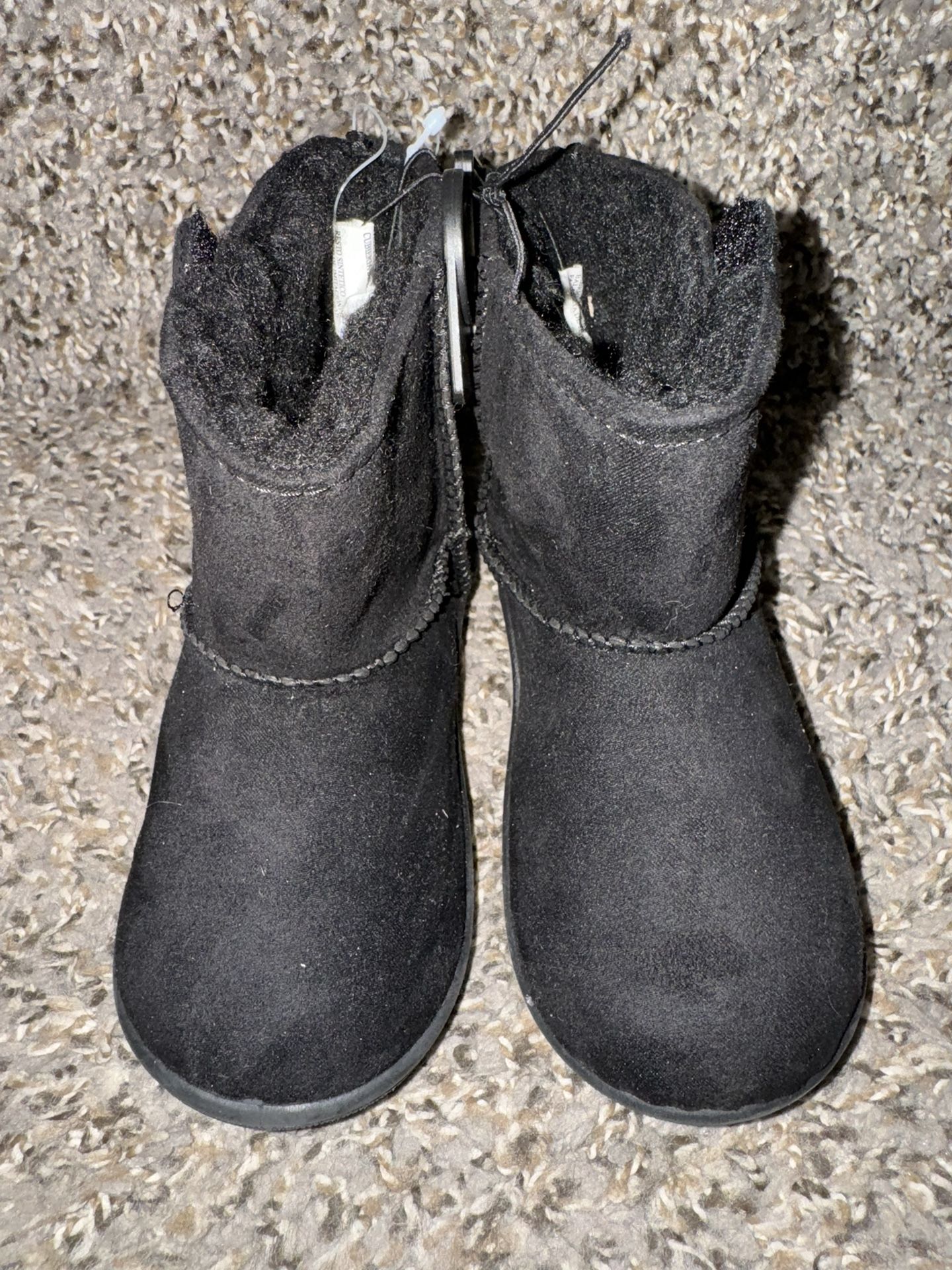 TODDLER GIRL, BLACK BOOTS