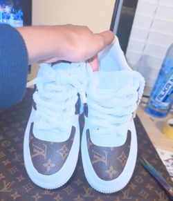 LV custom air force ones
