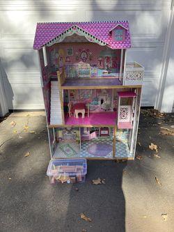 48” Kidscraft Dollhouse With Furniture - No Dolls 
