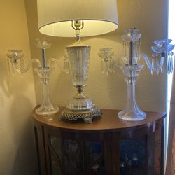 Crystal Candle Holder 