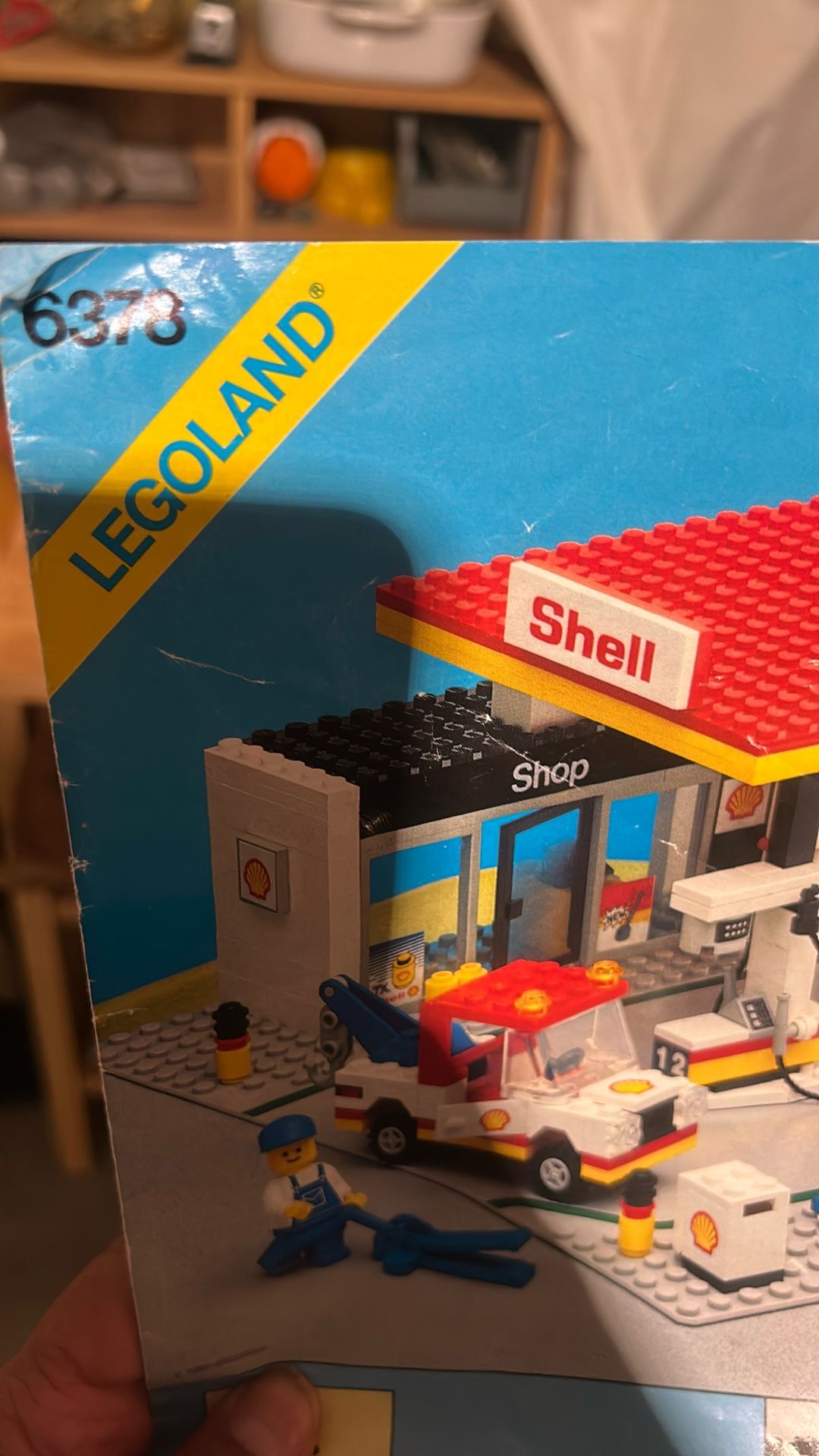 LEGO Set 6378 SHELL GAS STATION
