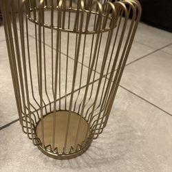Brass LED Candle Holder 