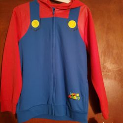 Unisex Mario Bros Sweater New Sz XL
