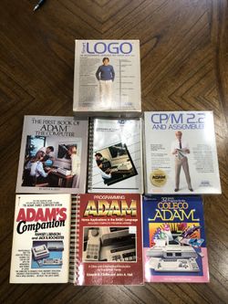 Coleco Adam Computer Used Books And Programs.