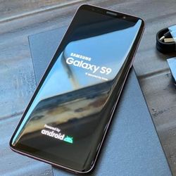 Samsung Galaxy S9, Factory Unlocked,  Excellent Condition.  Like New 