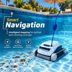 Dolphin Explorer E10 Robotic Pool Vacuum Cleaner, O Minute Battery Life, 1 Each