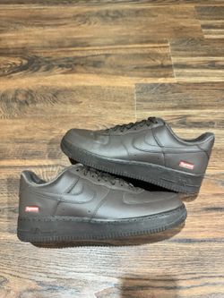 Size 10.5 - Supreme x Nike Air Force 1 Low Box Logo - Baroque Brown