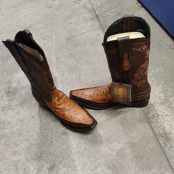 Cuadra Men's Ostrich Boots
