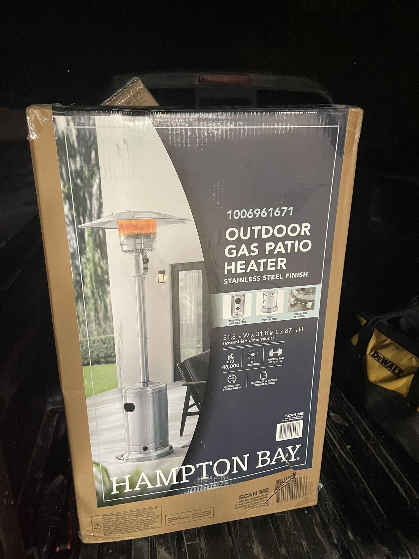 NEW 7ft HEATERS Hampton Bay