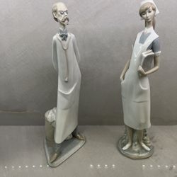 LLADRO Figurines Doctor and Nurse
