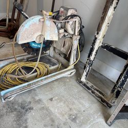 14” Blade Masonry Wet Saw With Stand 