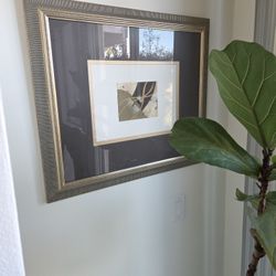 Matted And Frame Contemporary Original Art