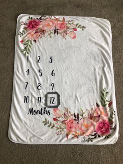 Baby Milestone Blanket
