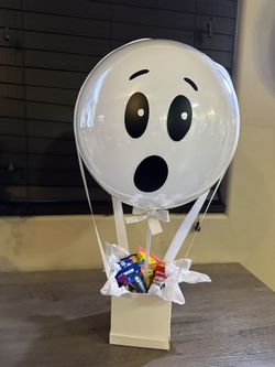 Customized Halloween Balloon Box.