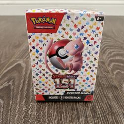Pokemon S&V 151 Booster bundle (6-packs)