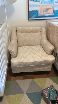 Large Antique Reading Chair